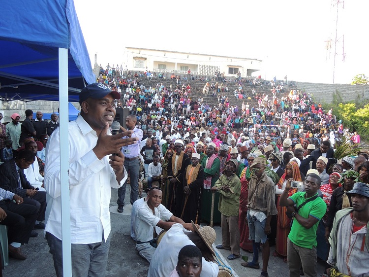 image Désenclavement de la capitale Ridja et la diaspora ouvrent le grand marché de Mbadjini